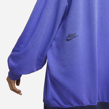 Суитчър Nike Sportswear Over-Oversized Fleece Dance Sweatshirt Синьо | DV0328-410, 1