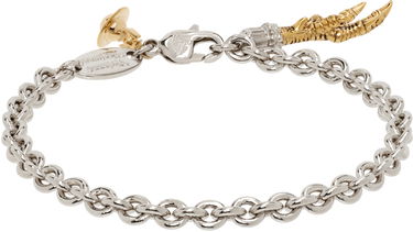 Гривна Vivienne Westwood Vivienne Westwood Joselita Chain Bracelet with Orb and Claw Charms Металик | 61020254-02R042-, 0