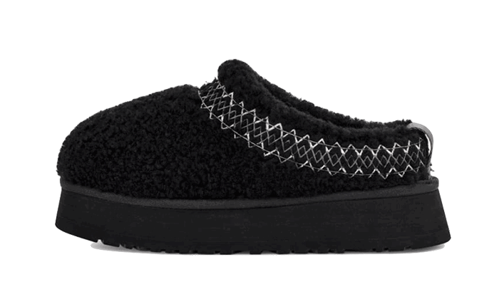 Кецове и обувки UGG Tazz Braid "Black" Черно | 1143976-BLK, 0