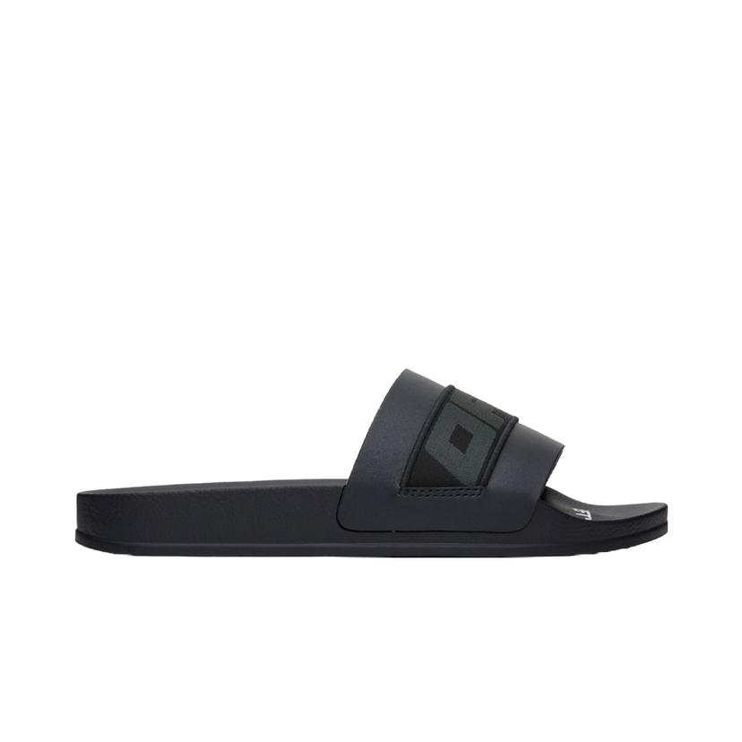 Кецове и обувки Off-White Black Industrial Belt Slides Черно | OMIC001F22MAT0010707