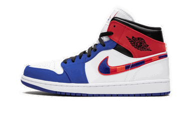 Кецове и обувки Jordan Air Jordan 1 Mid "Multicolor Swoosh" GS Многоцветен | BQ6931-146, 0