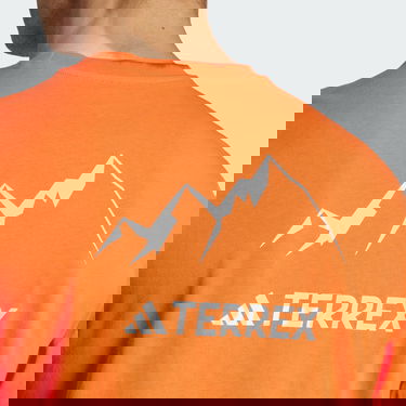 Тениска adidas Performance Terrex Graphic MTN 2.0 Tee Оранжево
 | IL5067, 6