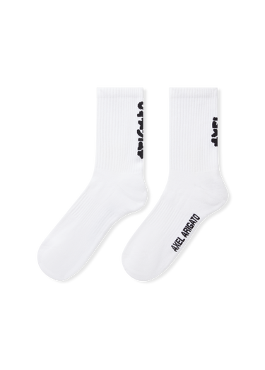 Чорапи AXEL ARIGATO Ribbed Crew Socks Бяло | X3956003, 1
