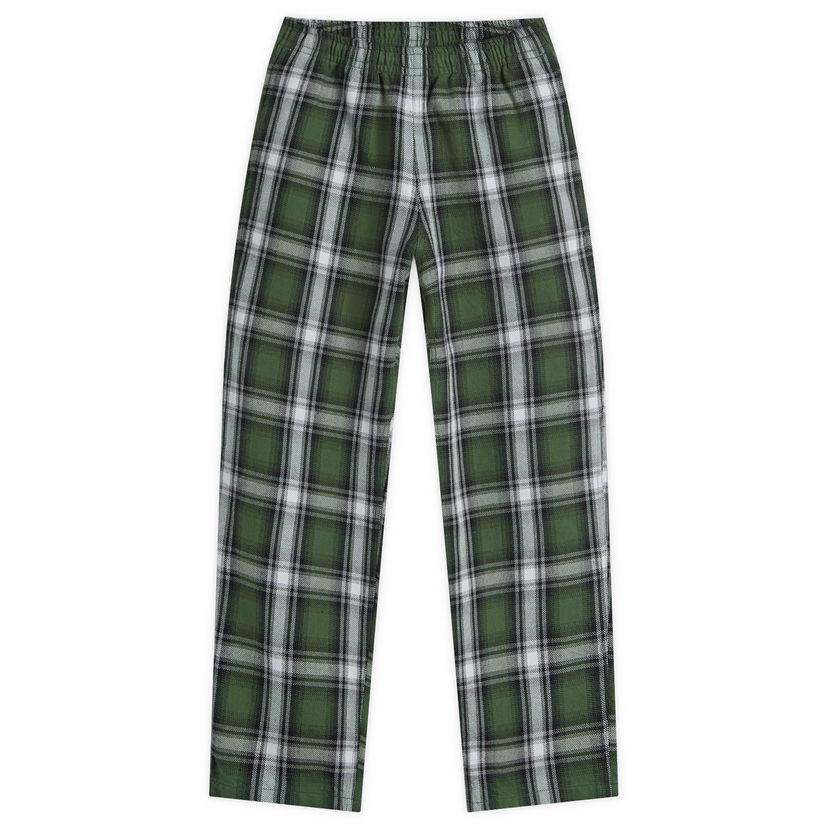 Панталони GRAMICCI Flannel Checkered Pant Зелено | G4FU-P045-BIG