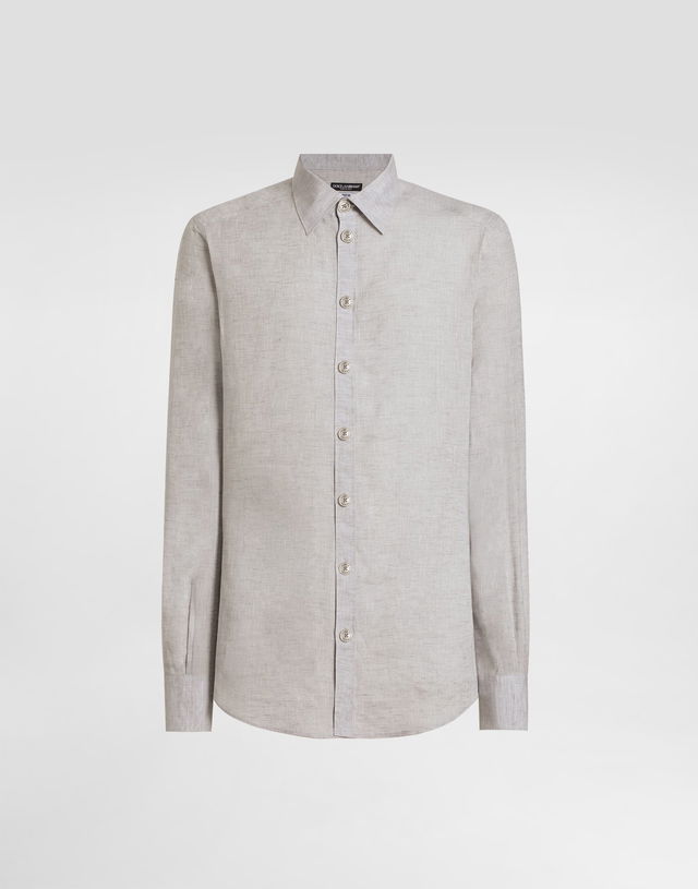 Dolce & Gabbana Martini Linen Shirt