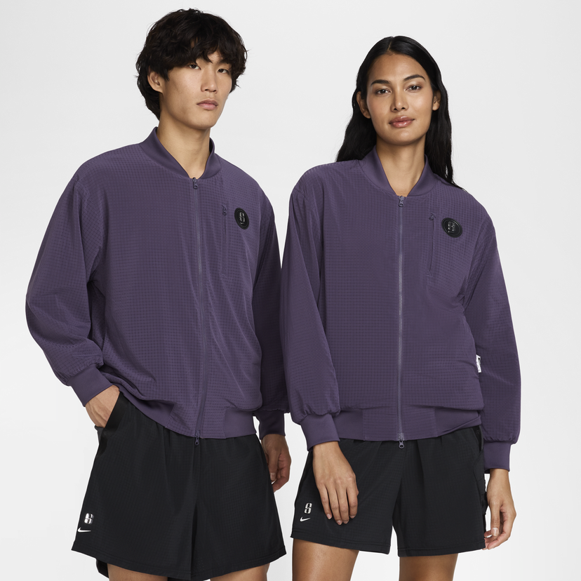 Яке бомбър Nike Reversible Basketball Jacket Лилаво | FV3164-573