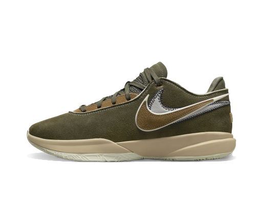 Кецове и обувки Nike LeBron 20 "Olive Suede" Зелено | DV1193-901