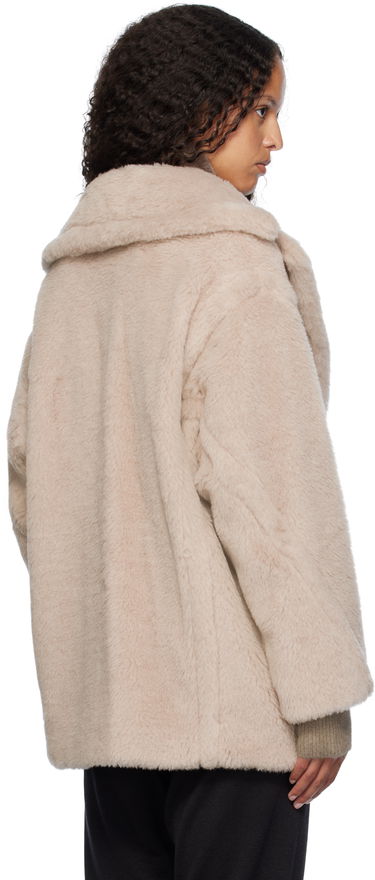 Яке Max Mara Max Mara Olga Short Faux-Fur Coat Бежово | 2421086032600 MM10501, 2