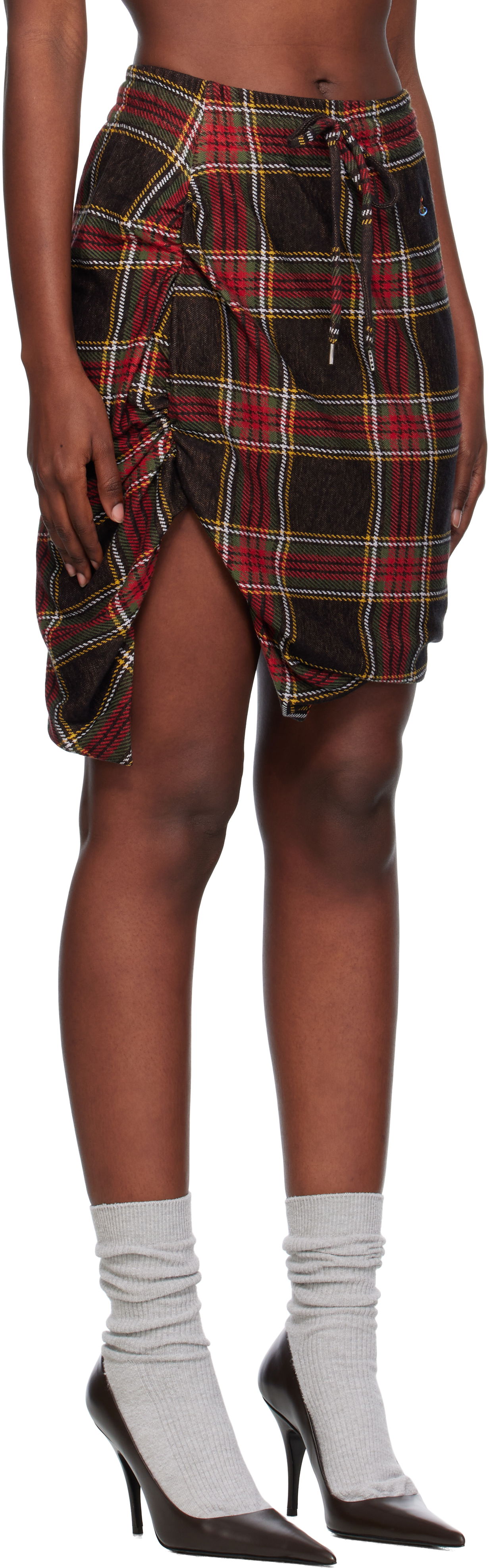 Пола Vivienne Westwood Vivienne Westwood Side Panther Miniskirt Многоцветен | 1J01000F-J009T-, 1