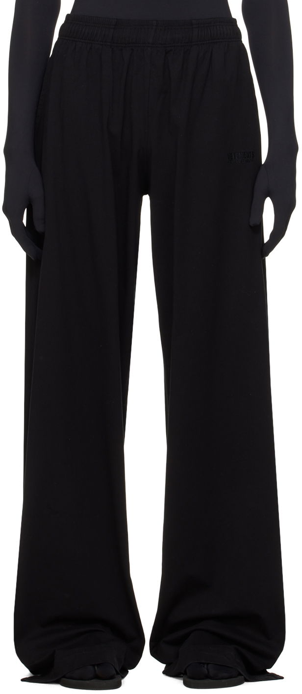 Спортни панталони VETEMENTS Oversized Sweatpants Черно | UE64SP700B