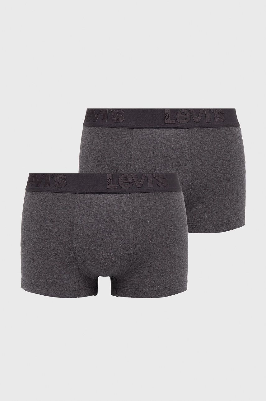Боксерки Levi's ® Boxers 2-pack Сиво | 37149.0423, 0