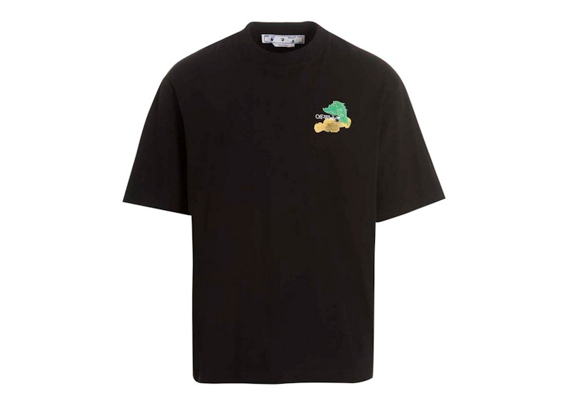 Тениска Off-White Brush Arrows Over Skate S/S Tee Black/Multi Черно | OMAA120S23JER0011084, 0