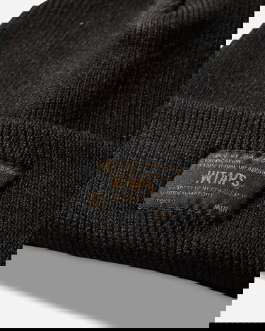Шапка WTAPS FGZ Beanie Черно | 252MADT-HT02 BLACK, 5