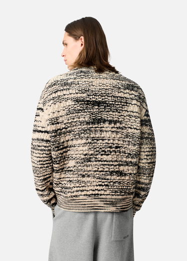 Пуловер AXEL ARIGATO Noah Textured Striped Knit Sweater Многоцветен | A3296001, 3