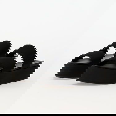 Кецове и обувки CALVIN KLEIN Jeans Flatform Sandal Webb Black Черно | YW0YW01789 0GJ, 5