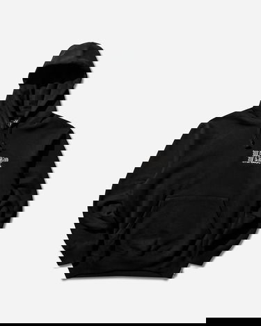 Суитчър WACKO MARIA Heavy Weight Hoodie Черно | 25FW-WMC-SS03 BLACK, 1