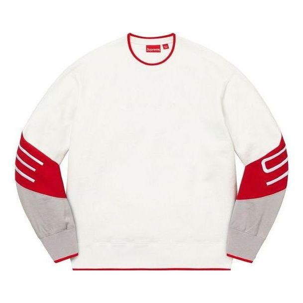 Суитчър Supreme Stretch Crewneck Бяло | SUP-SS22-708