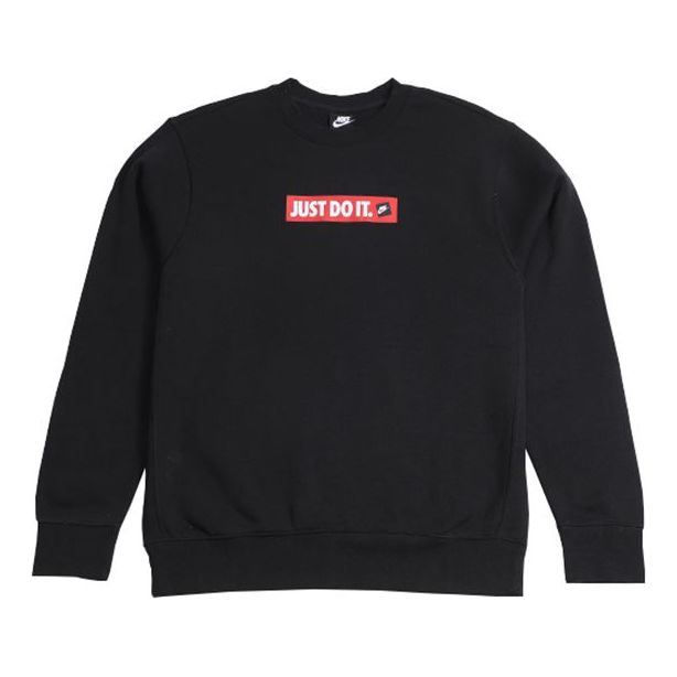 Суитчър Nike JDI Fleece Crewneck Sweatshirt Черно | BV5090-010, 0