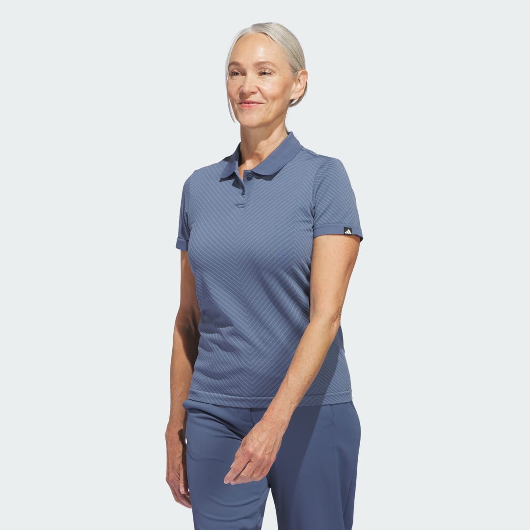 Поло тениска adidas Performance Ultimate365 Tour Primeknit Polo Shirt Тъмно синьо | IS8883, 0