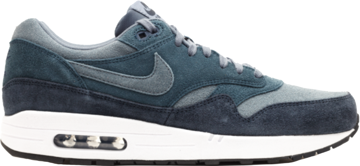 Кецове и обувки Nike Air Max 1 Armory Slate Сиво | 599301-444, 0