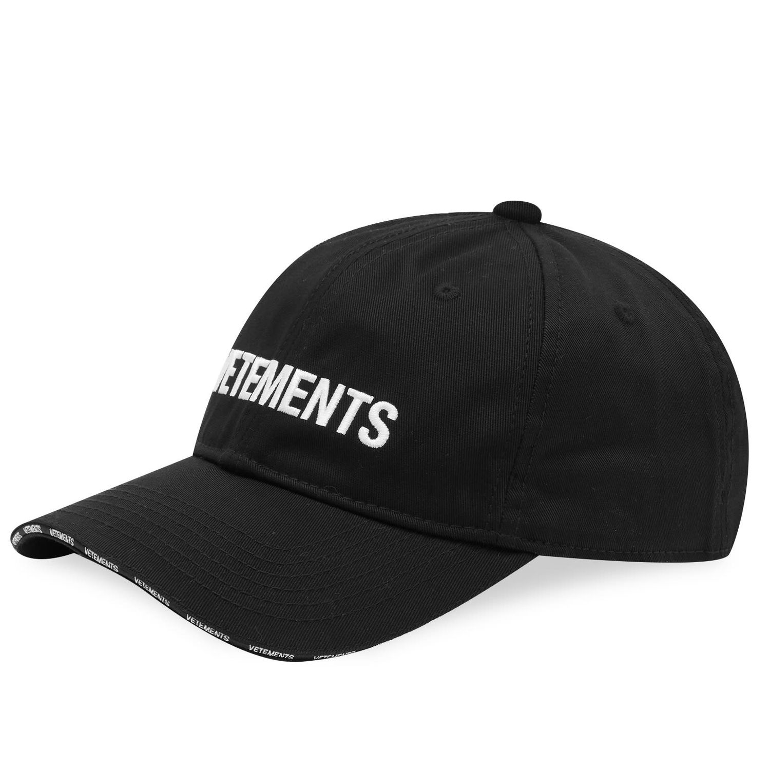 Шапка с козирка VETEMENTS Iconoc Logo Cap Black Черно | UE54CA180B, 0