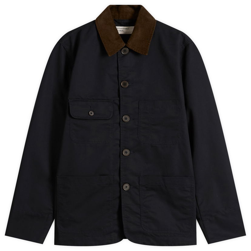 Яке Universal Works Universal Works Brushed Polytech Merchant Jacket, Size Small Тъмно синьо | 33118-NVY