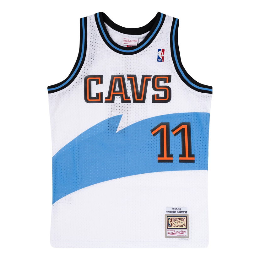 Фланелка Mitchell & Ness Swingman Jersey Cleveland Cavaliers Ilgauskas 1997/98 Бяло | SMJYLG19087-CCAWHIT97ZIL