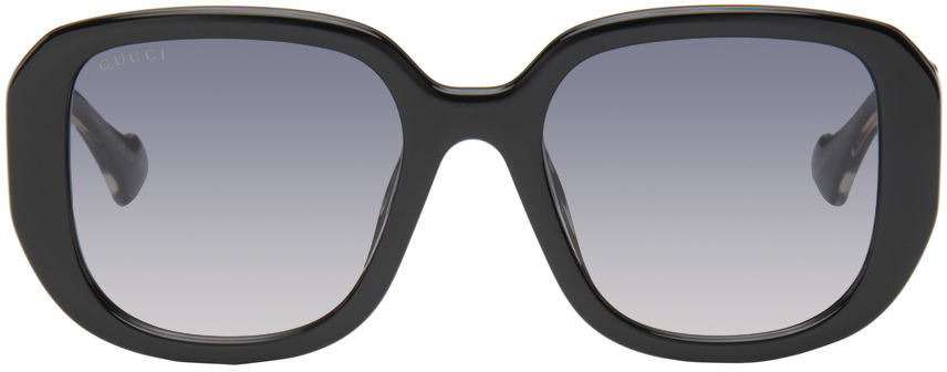 Слънчеви очила Gucci Black Squared Sunglasses Черно | GG1557SK, 0