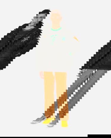 Пухо яке Puma Rhuigi x Faux Leather Down Jacket Черно | 539693-01, 4