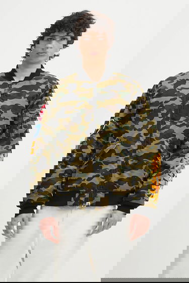 Яке бомбър BAPE Winter 1st Camo Shark MA-1 Bomber Jacket Многоцветен | 1L30141003, 0