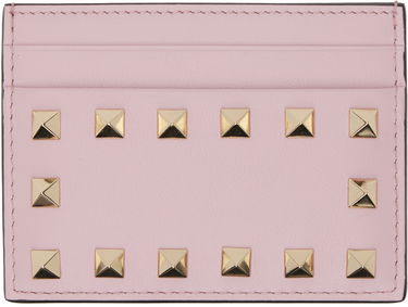 Портфейл Valentino Garavani Rockstud Card Holder Розово | 3W2P0486BOL, 0