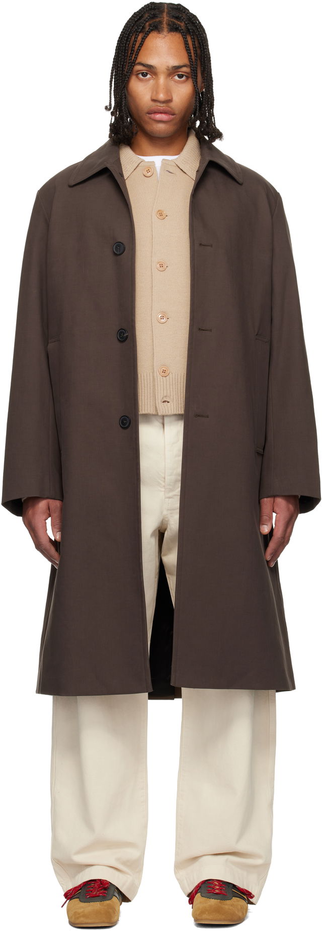 Dries Van Noten Cotton Canvas Coat