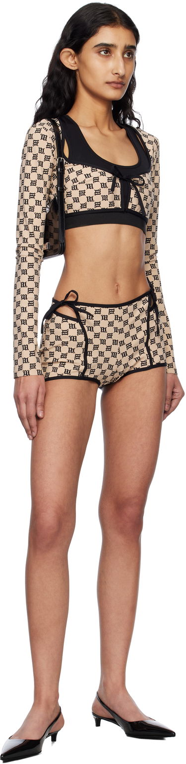 Комплект MISBHV MISBHV Monogram Coquette Shrug Бежово | 250W113, 3