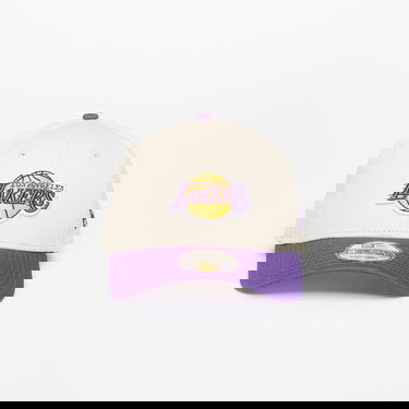 Шапка с козирка New Era Los Angeles Lakers 9FORTY NBA Colour Block Adjustable Cap Бежово | 60691266, 0