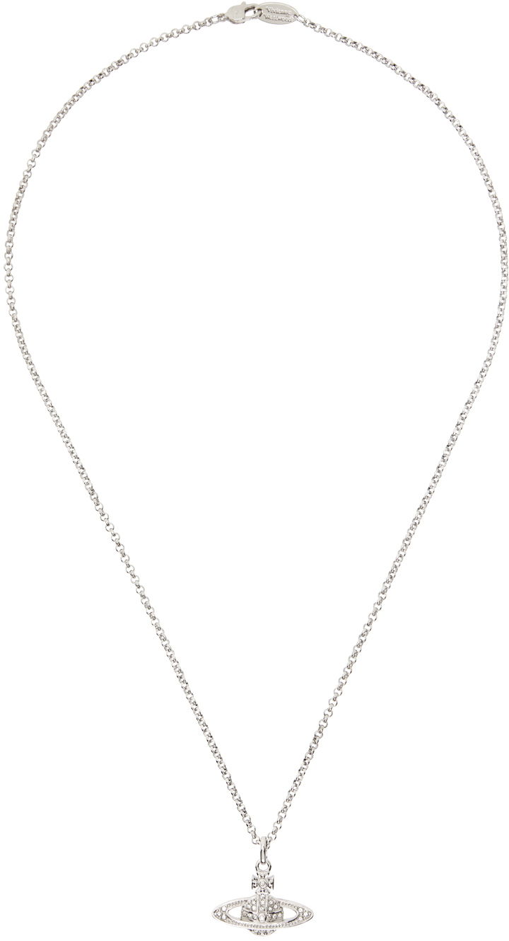 Колие Vivienne Westwood Vivienne Westwood Mini Bas Relief Pendant Necklace Металик | 63020104-02P116-CN, 0