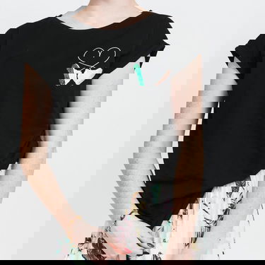 Тениска Urban Classics Kicks Love EMB Tee Черно | MT1646 black, 2