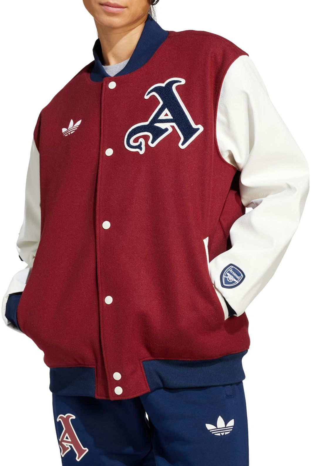 Яке бомбър adidas Originals Arsenal FC VRCT Varsity Jacket Червено | jf0560, 0