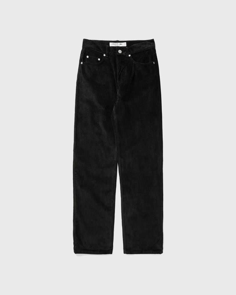 Дънки Lacoste Five-Pocket Corduroy Pants Черно | HH6731-031