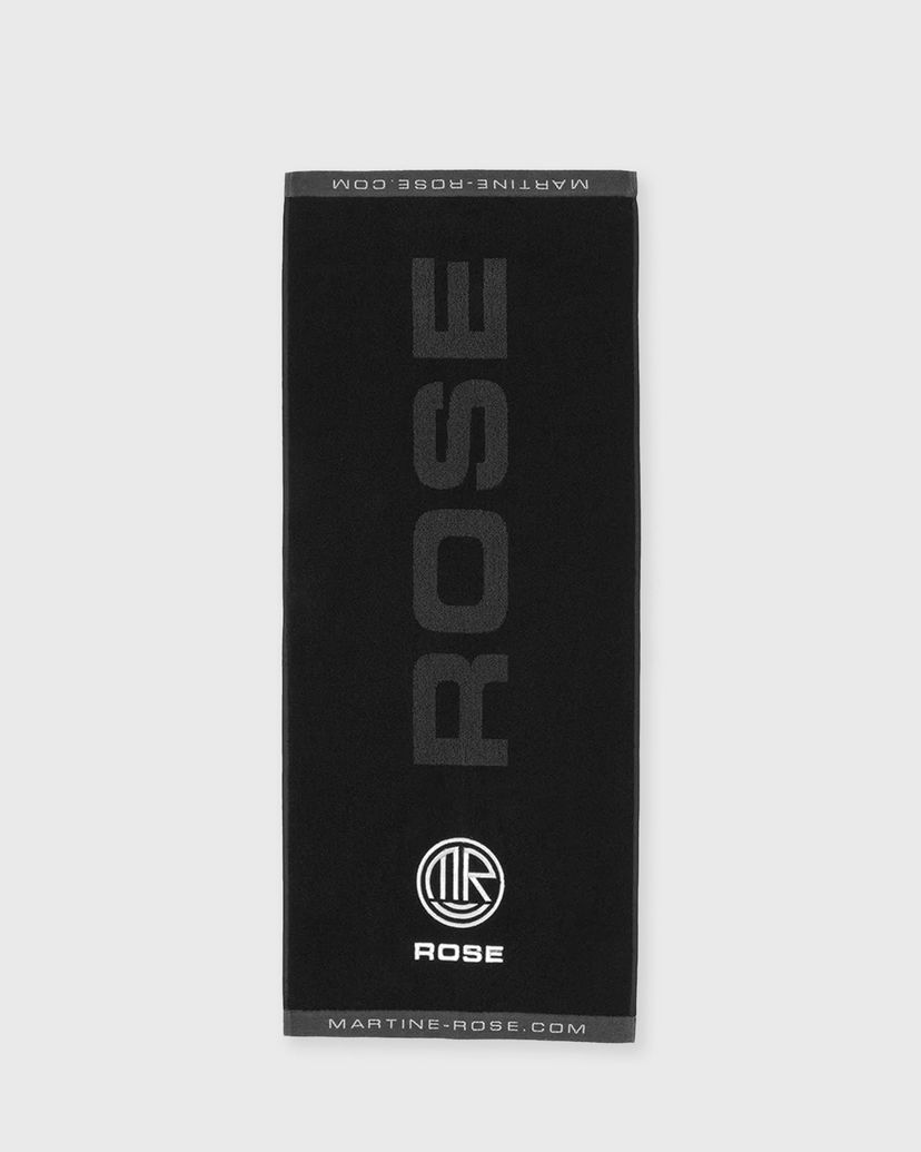 Грижа за обувките Martine Rose Gym Towel Черно | 1175WP05001-BLK