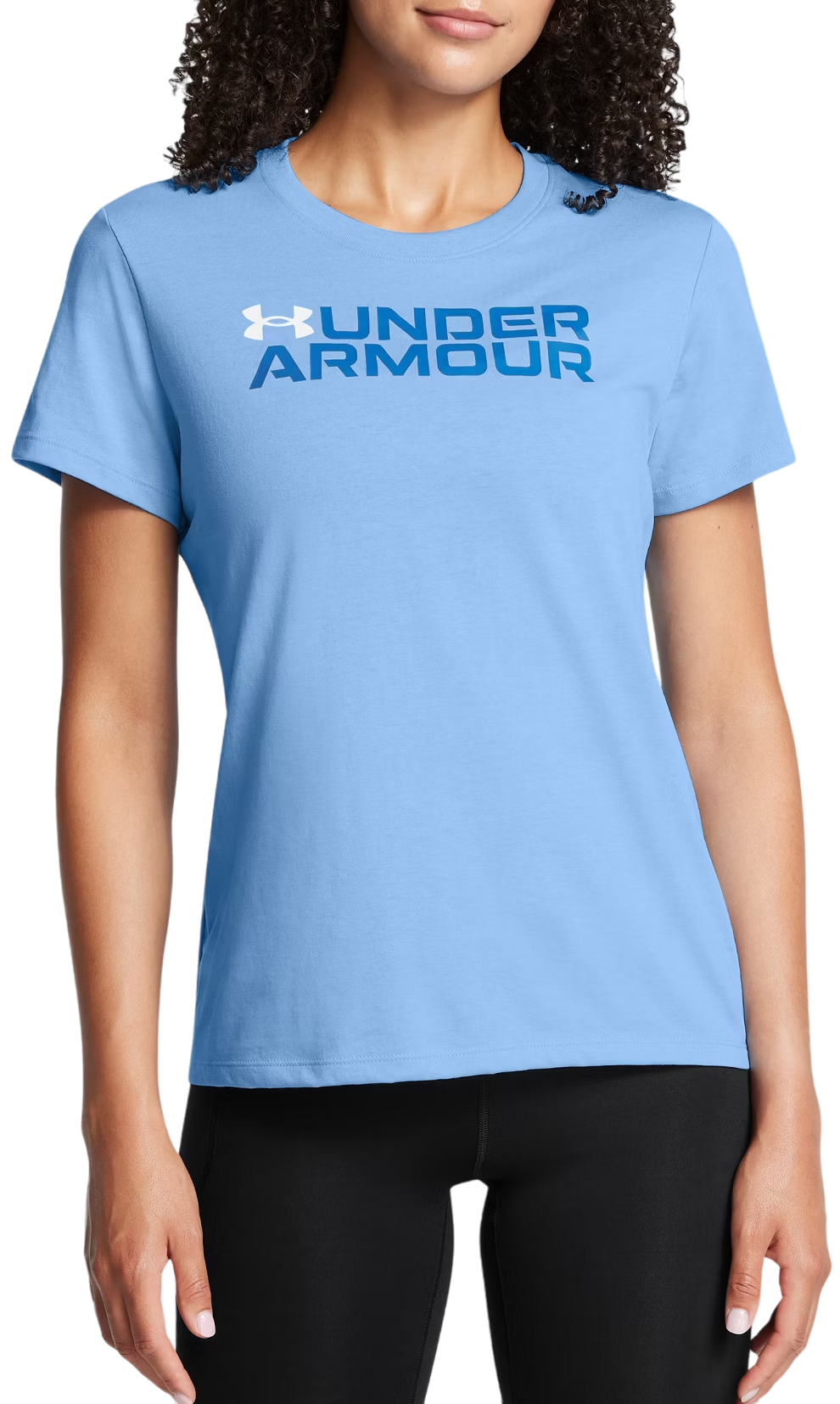 Тениска Under Armour Sportstyle Синьо | 1386847-465, 0
