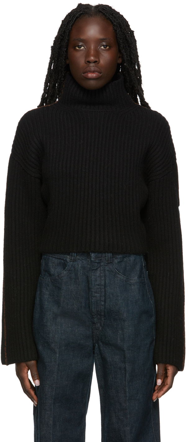 Пуловер Acne Studios Acne Studios Kabril Turtleneck Sweater Черно | A60292-, 0