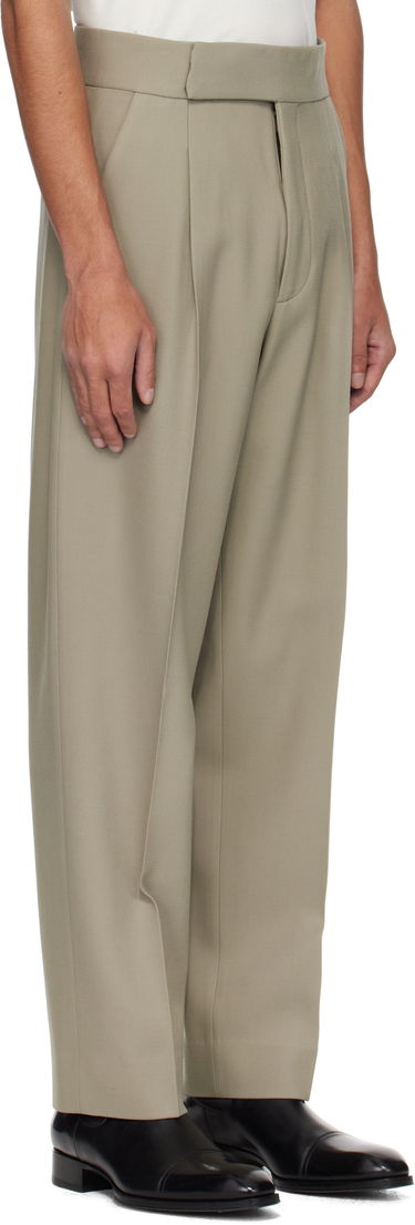 Панталони Fear of God Fear of God Single Pleat Eternal Trousers Бежово | FGE240-401GRB, 1