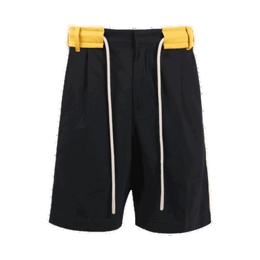 Къси панталони Palm Angels Track Belt Shorts Тъмно синьо | PMCB041S22FAB0014618, 0