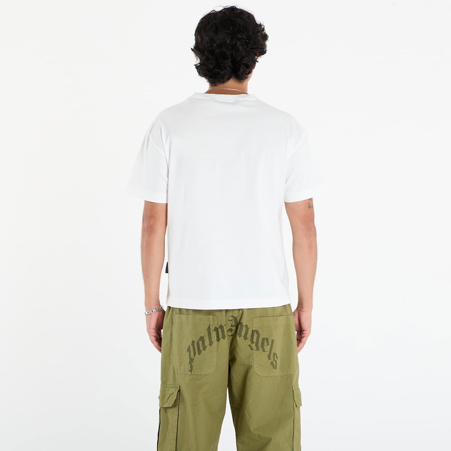 Тениска Palm Angels Palm Angels Classic Logo T-Shirt Бяло | PM2B003F25JER0018484, 1