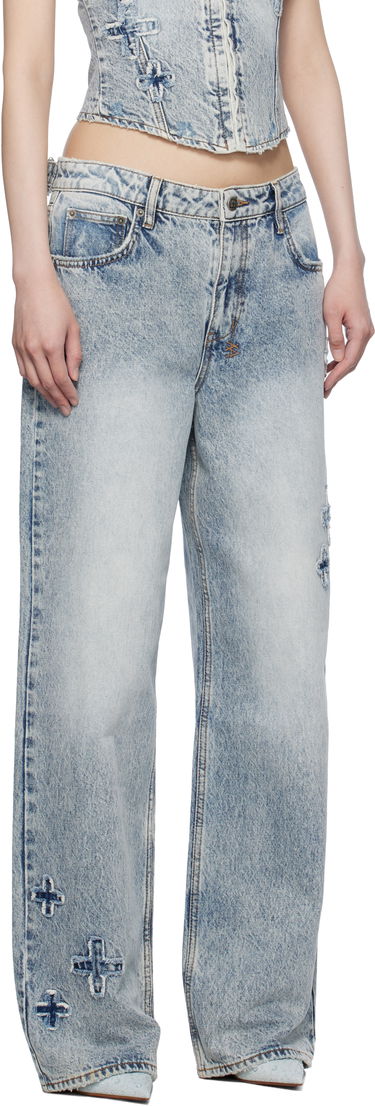 Дънки Ksubi Ksubi Low Rider Klassic Kraftwerk Jeans Синьо | WPS25DJ026, 1