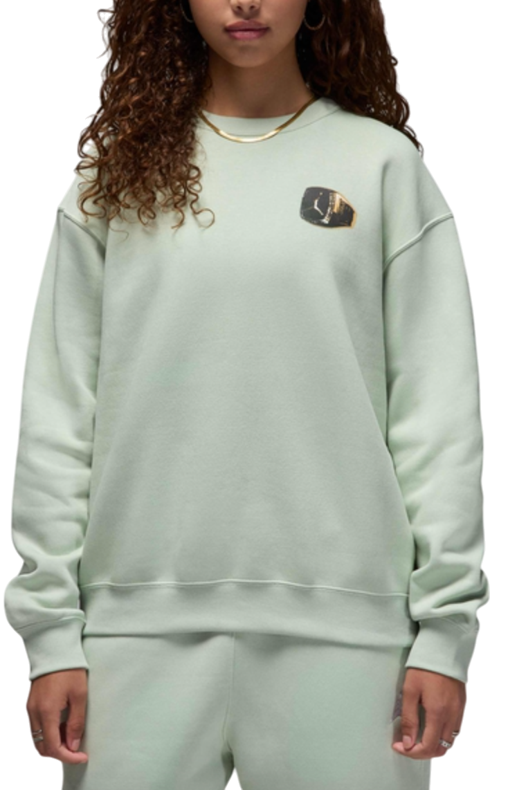 Пуловер Jordan Jordan Brooklyn Fleece Crewneck Sweatshirt Зелено | hj0205-017, 0