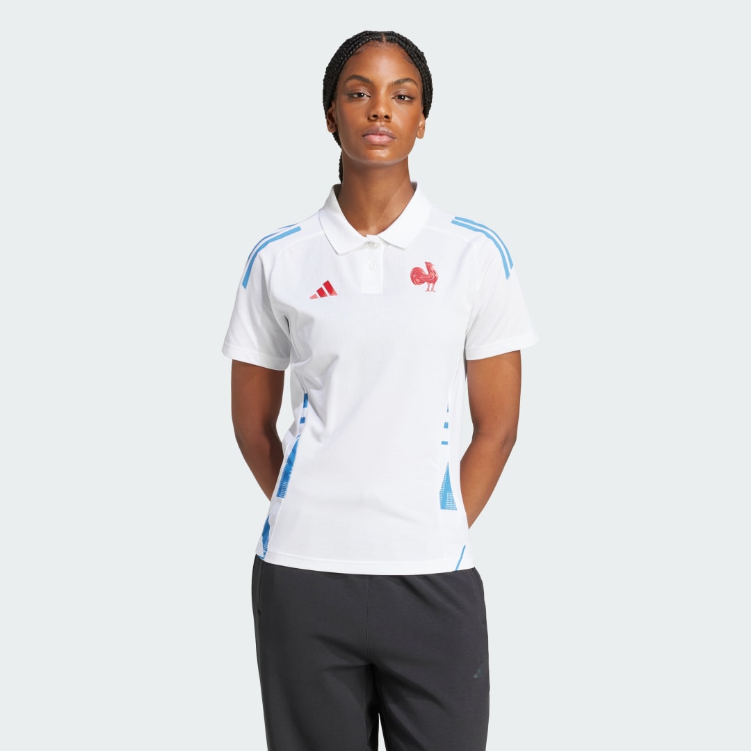 Поло тениска adidas Performance Training Polo Shirt Бяло | JC7116, 0