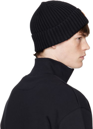 Шапка MAISON KITSUNÉ Maison Kitsuné Fox Head Beanie Тъмно синьо | PM06111KT1140, 4