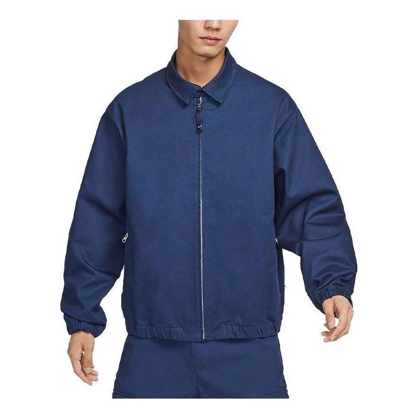 Яке бомбър Nike SB Skateboard Jacket Синьо | FQ0407-410