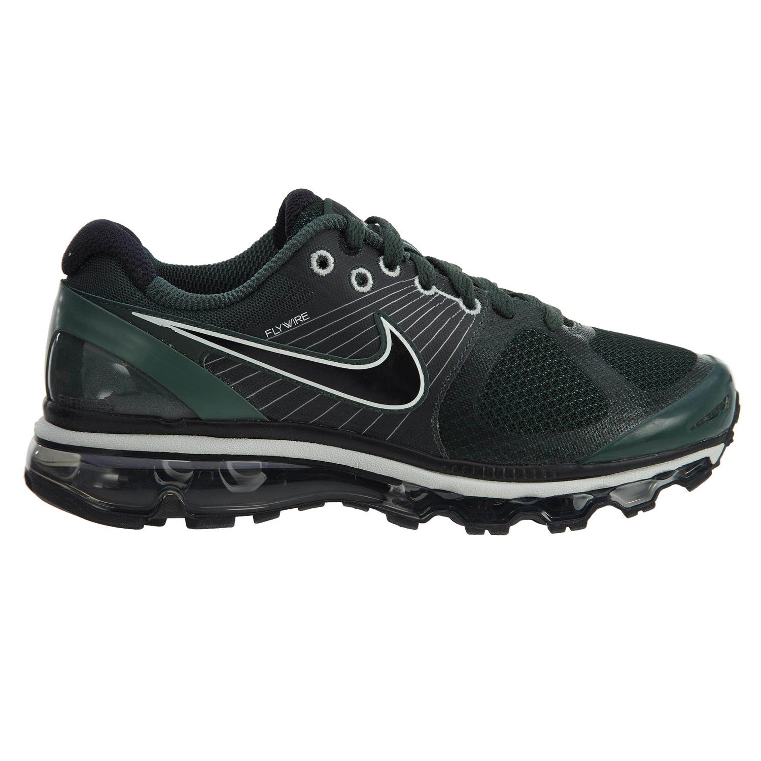 Кецове и обувки Nike Air Max+ 2010 Grv-Green/Black Light/Light Green Черно | 386368-300, 0